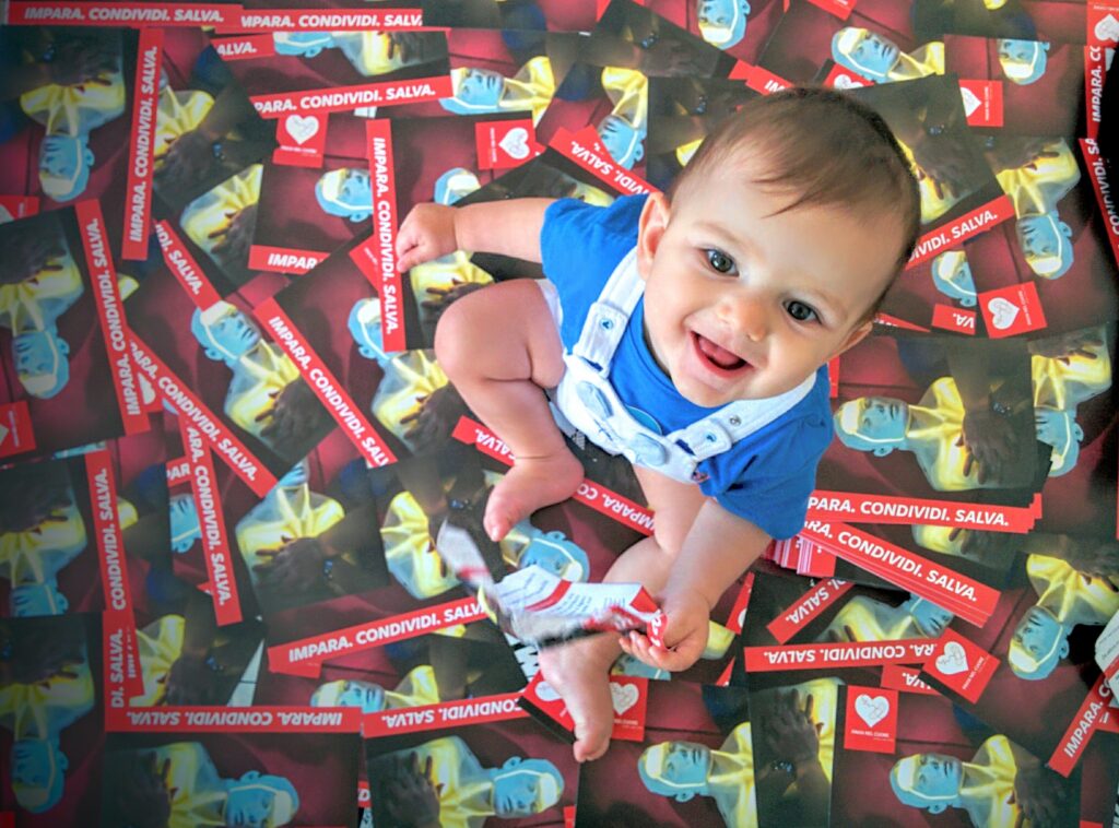 bambino pavia nel cuore